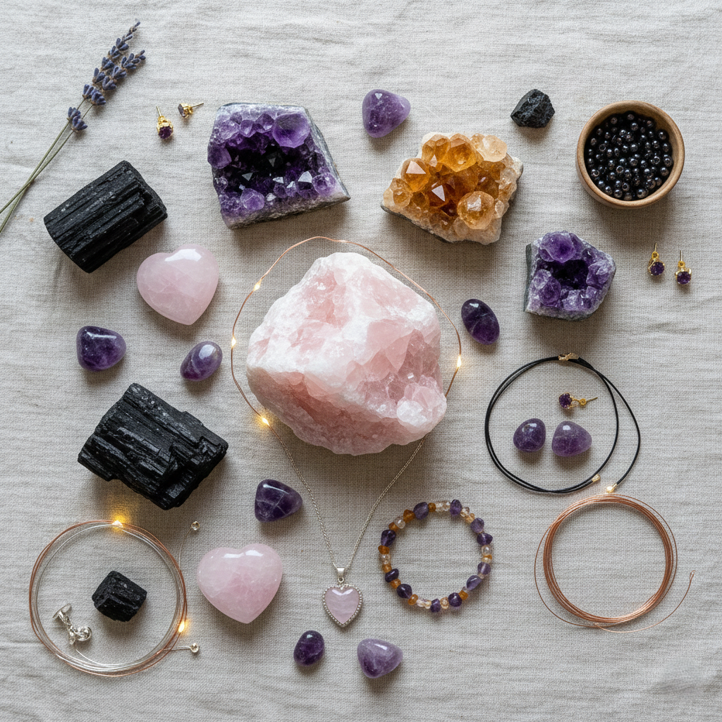 Descobre o Poder dos Cristais: Energia, Equilíbrio e Beleza no Teu Dia a Dia