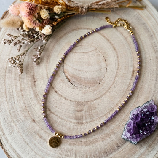 Colar Ametista - Chakra Coronário