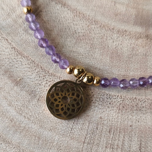 Colar Ametista - Chakra Coronário