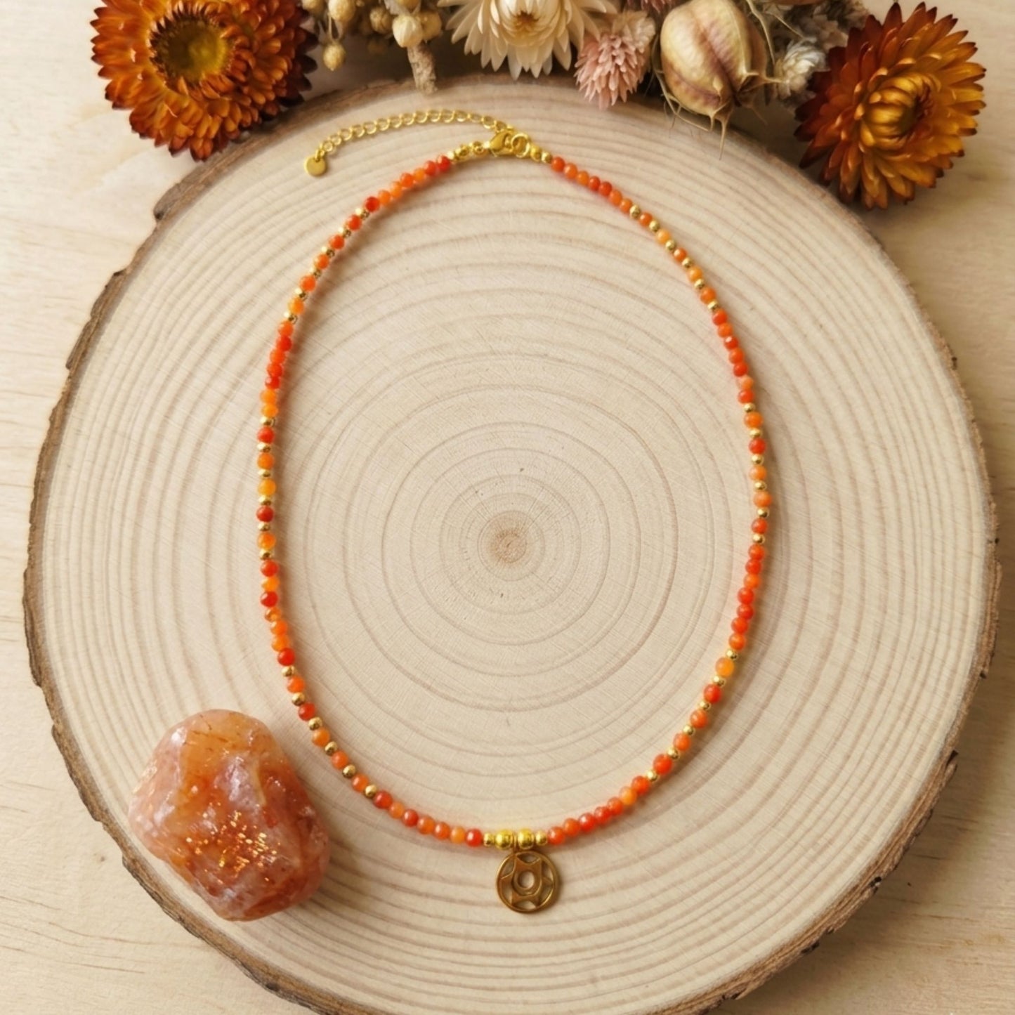 Colar Cornalina · Chakra Sacral