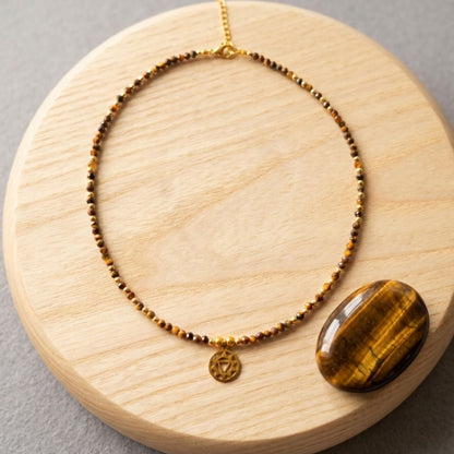 Colar Olho de Tigre · Chakra do Plexo Solar